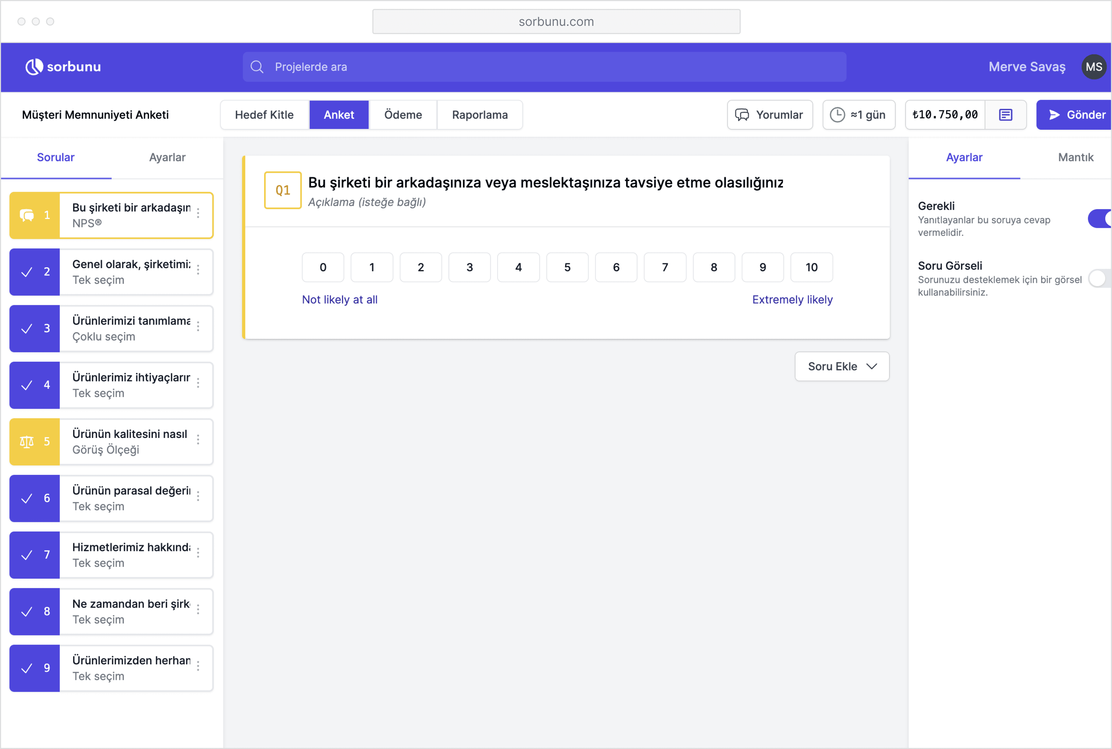 Saatler içerisinde içgörüler